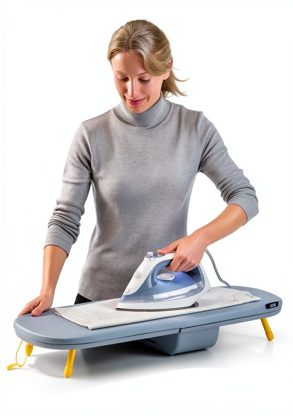 Folding Tabletop Ironing Board Joseph Grey-5