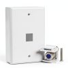 VCE Keystone Wall Plates White 10 Pack-1