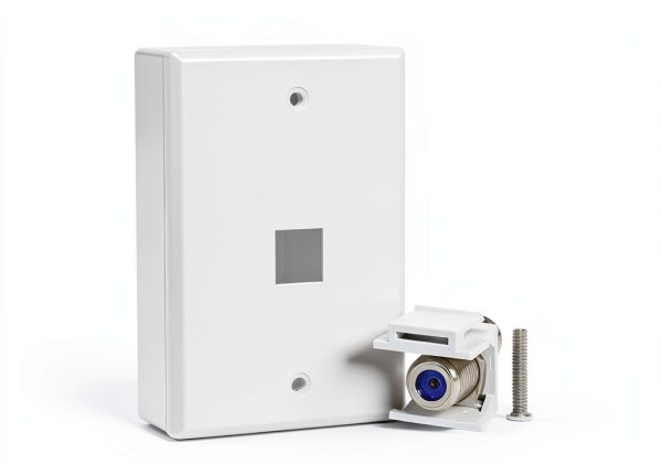 VCE Keystone Wall Plates White 10 Pack-1