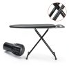 UFETGYG Ironing Board Metal Foldable Height Adjustable-3
