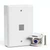 VCE Keystone Wall Plates White 10 Pack-1