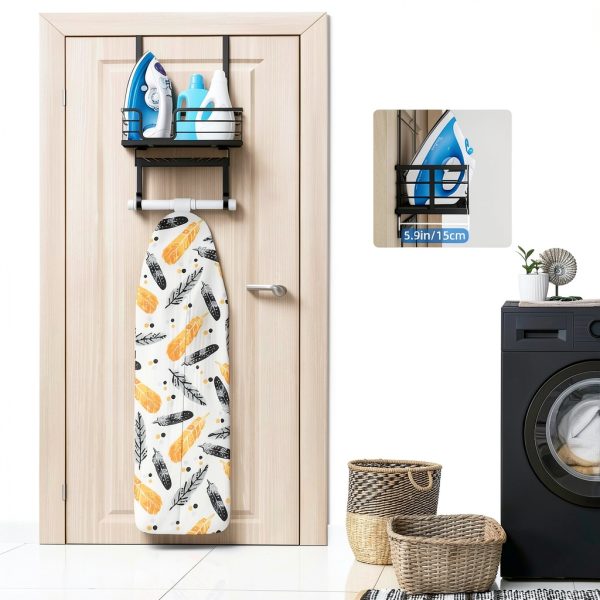 Ironing Board Holder Wall Mount Space Saving TJ MOREE-2