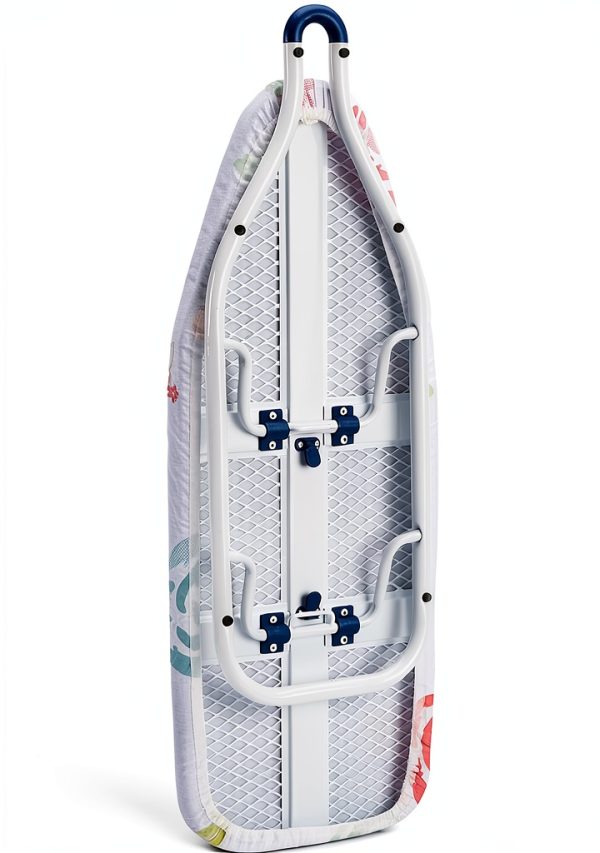 Amazon Basics Ironing Board Steel Floral Tabletop White-2