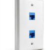 Cable Matters Ethernet Wall Plate Blue-5