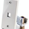 VCE Keystone Wall Plates White 10 Pack-4