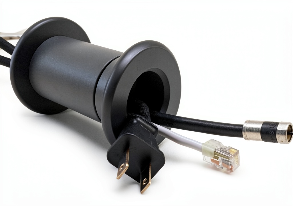 Coaxial cable for home use