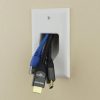 DATA COMM 1-Gang Recessed Outlet White-1