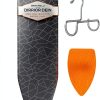 Bartnelli Ironing Board Foldable Adjustable Height Gray-0