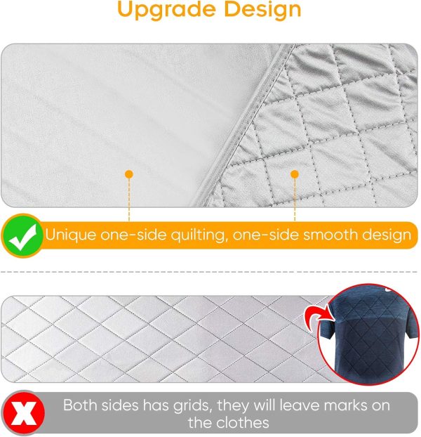 YQMAJIM Ironing Mat Foldable Double Sided Thickened Fabric-2
