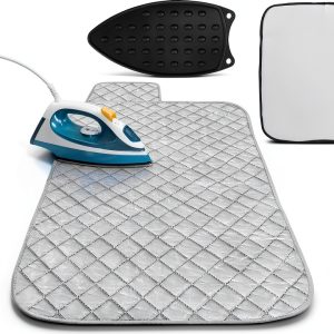 Lagarto Ironing Mat Foldable Heat Resistant for Small Spaces-0