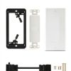 VCELINK HDMI Wall Plate 1-Port ABS Material-7