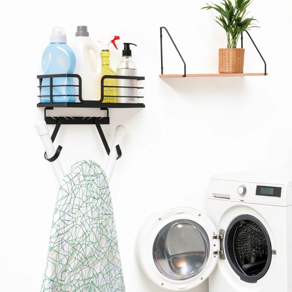 Ironing Board Holder Wall Mount Space Saving TJ MOREE-3