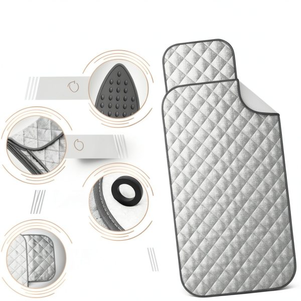 Lagarto Ironing Mat Foldable Heat Resistant for Small Spaces-3