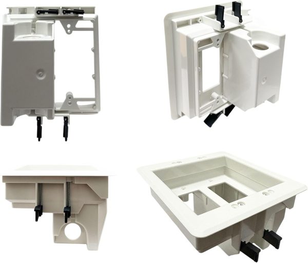 Electrical Outlet Box iMBAPrice 2 Gang Recessed-2