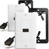 VCELINK HDMI Wall Plate 1-Port ABS Material-0