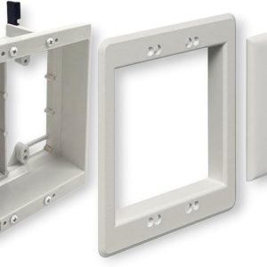 Electrical Outlet Box iMBAPrice 2 Gang Recessed-0