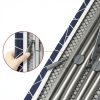 Bartnelli Ironing Board Foldable Adjustable Height Gray-5