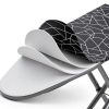 Bartnelli Ironing Board Foldable Adjustable Height Gray-1