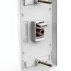 VCE Keystone Wall Plates White 10 Pack-3
