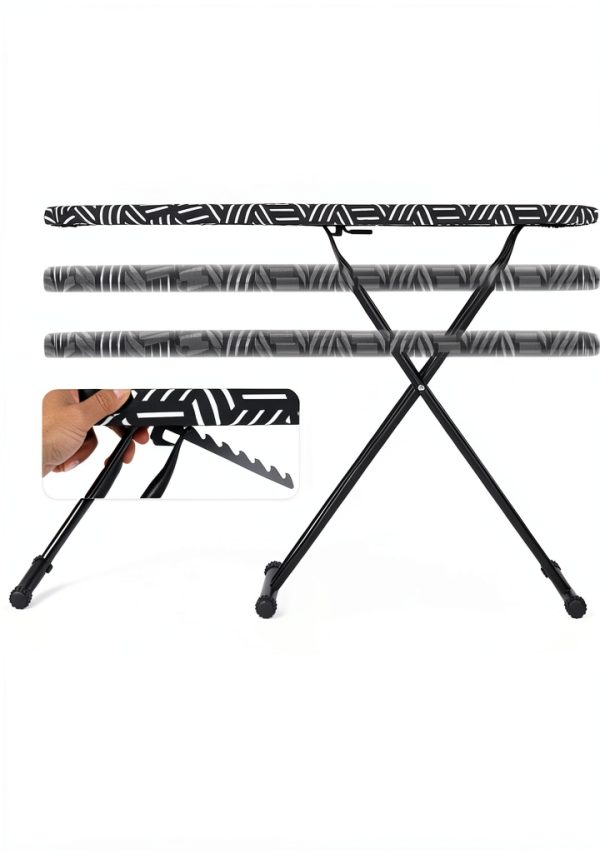 Ironing Board Caius Foldable Wide Surface Alloy Steel-2