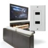 Bealuffe Inc HDMI Wall Plate 2-Port Panel for Home Theater-5
