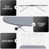 ZOES HOMEWARE Portable Ironing Board Wood Foldable Tabletop-4