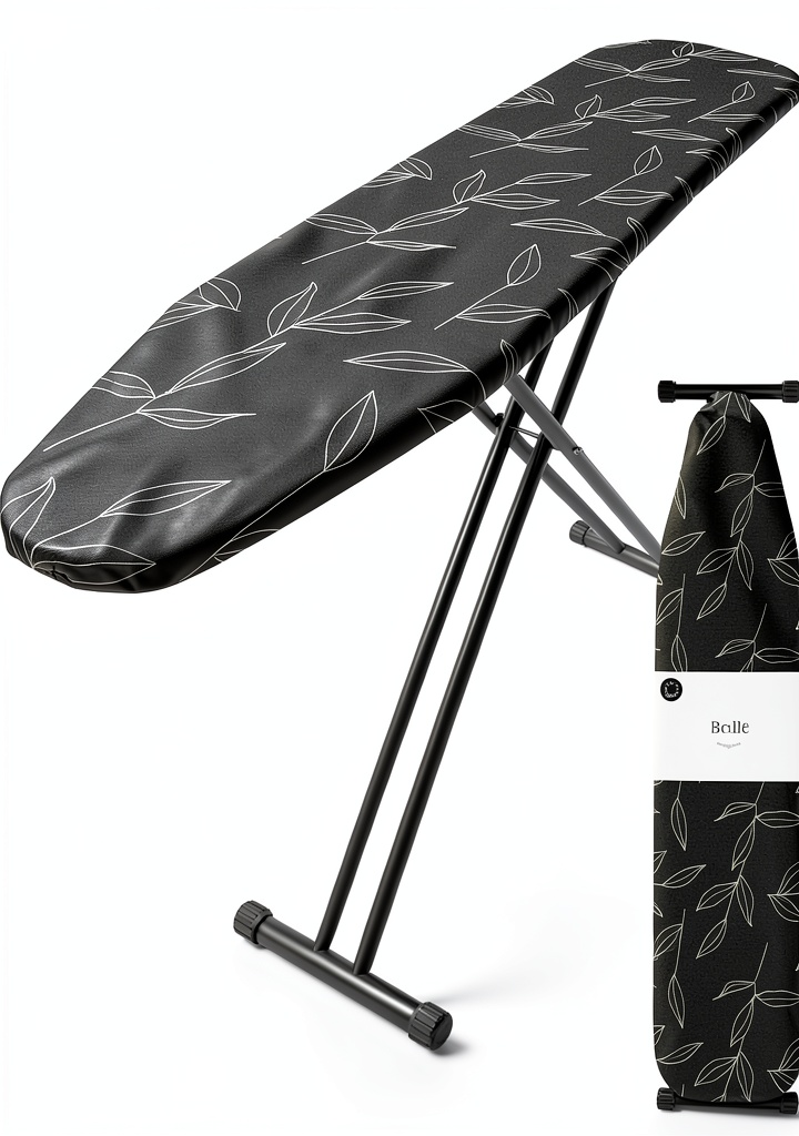 ANGORA BRANDS ironing board in a home laundry room