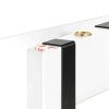 Siyzda Ironing Board Hanger Metal Matte Black Space Saving-3