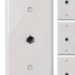 VCE Keystone Wall Plates White 10 Pack-0
