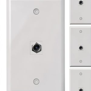 VCE Keystone Wall Plates White 10 Pack-0