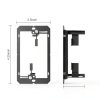 FGB Black ABS Cable Wall Plate for Home Theater-2