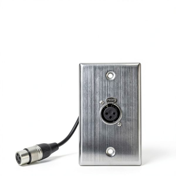 DIYTECH XLR Wall Plate Design Female to Female-3