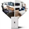 HDMI Wall Plate BNPUHIU ABS Single Port for Home-5