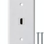 HDMI Wall Plate BNPUHIU ABS Single Port for Home-0