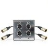 DIYTECH XLR Wall Plate Solderless Audio Transmission-3