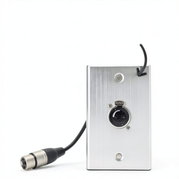 DIYTECH XLR Wall Plate Solderless Metal Design-5