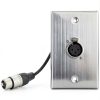 DIYTECH XLR Wall Plate Design Female to Female-6