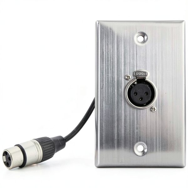 DIYTECH XLR Wall Plate Design Female to Female-6