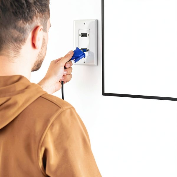 TNP HDMI VGA Wall Plate High Speed In‑Wall Routing-7