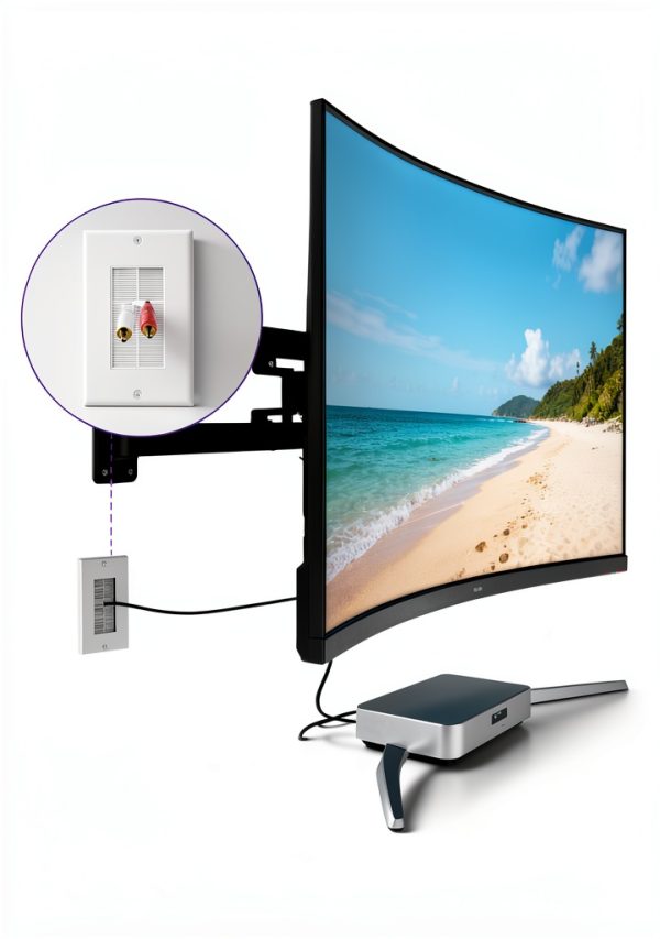 VCE In Wall Cable Management Plates ABS Material-4