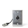 DIYTECH XLR Wall Plate Solderless Metal Design-3