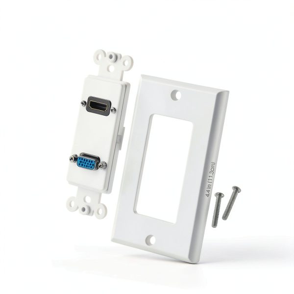 TNP HDMI VGA Wall Plate High Speed In‑Wall Routing-5