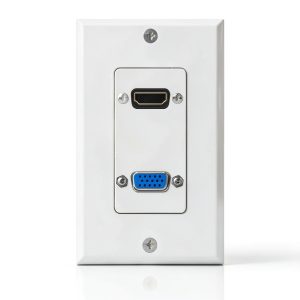 TNP HDMI VGA Wall Plate High Speed In‑Wall Routing-0