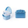 DentalPro Retainer Cleaner Case Food Grade PP Portable 9.5x8.5x7.5cm-1