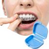 Orthodontic Retainer Box DentalPro Storage Case with Secure Lid-3