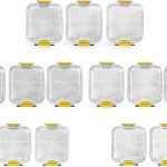 Transparent Dental Retainer Box KTELLTY with Locking Latch-0