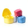 DentalPro Retainer Cleaner Case Food Grade PP Portable 9.5x8.5x7.5cm-5