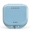 Orthodontic Retainer Box by luzen 8 Pack Polypropylene Snap Closure-4