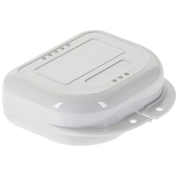 Plasdent Orthodontic Retainer Box with Hinged Lid Snap Heavy Plastic-2
