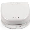 Orthodontic Retainer Box by luzen 8 Pack Polypropylene Snap Closure-5